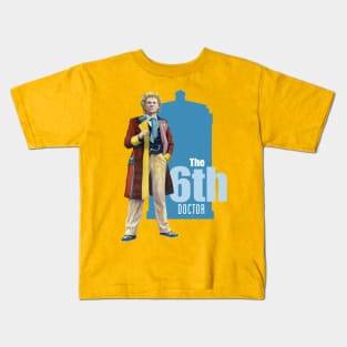 The 6th Doctor: Colin Baker Kids T-Shirt
